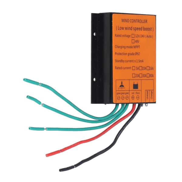 48V 600W MPPT Vindladningscontroller IP67 Beskyttelse 10A Lavspændings Step Up