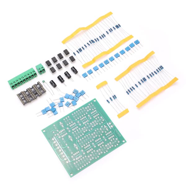 PreAmplifier Modul DIY Kit 3-Kanals Output NE5532 Op Amp Dual DC9-15V -24dB Oct