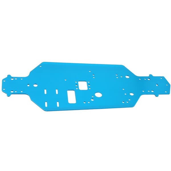 Chassisbundpladedele i aluminiumlegering til HSP 94122 1/10 RC-bil