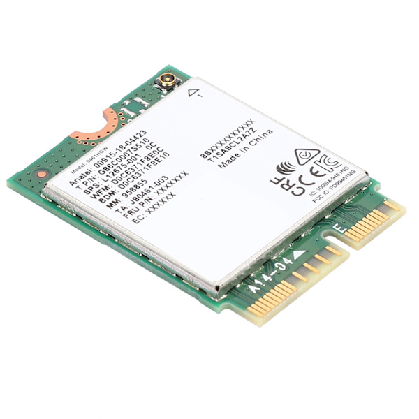 Intel 9461NGW trådløst netværkskort - M.2-grænseflade, 433 Mbps, Bluetooth 5.0-understøttelse