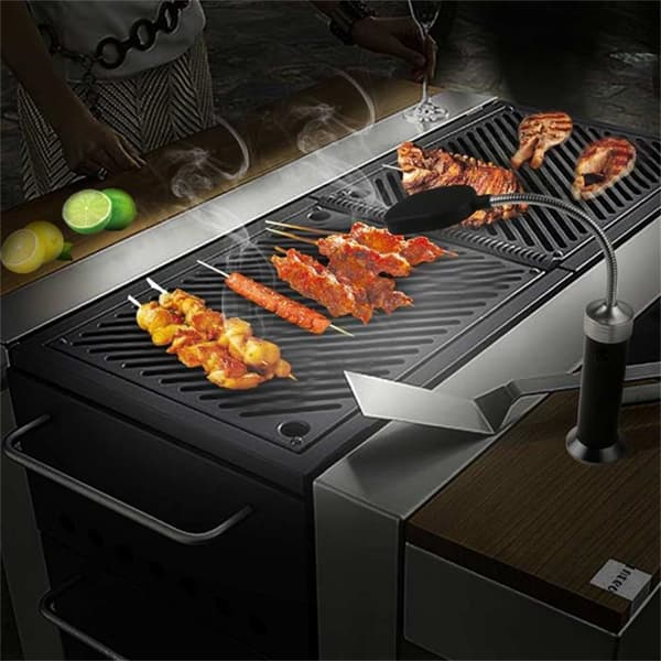 15LED Grilllys 360° Justerbar Grillampe Bærbar Campinglys