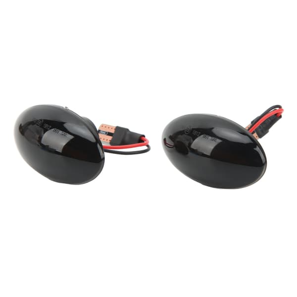 LED Dynamisk Sidemarkeringslys Røkt Linse Blinklys Lampe for Mini Cooper R50 R53 2002 2006