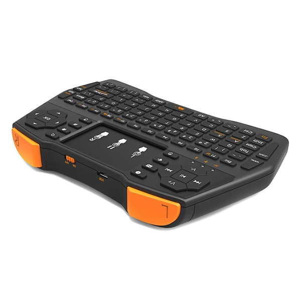 2,4 GHz trådlöst tangentbord Mini Air Mouse med mycket känslig pekplatta för bärbar dator Multicolour