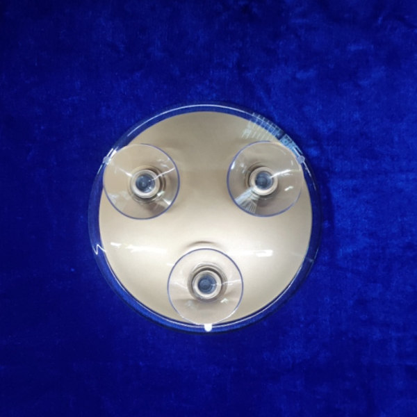 Høyforstørrelsesspeil Makeup Mirror 20X forstørrelsesspeil 20X 15cm svart
