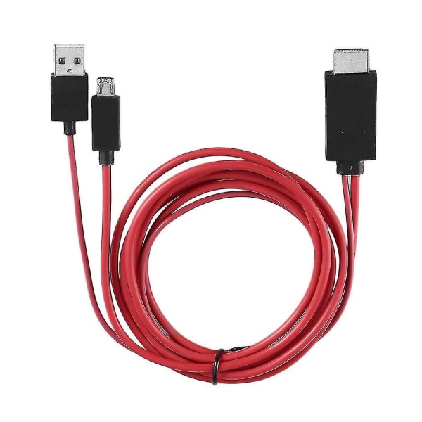 Ammattimainen Mhl 1080p Micro USB HDMI-kaapeli 11-nastaisella Samsung Galaxy S1-4 Note1-4 S4 I9500 S3 I9300