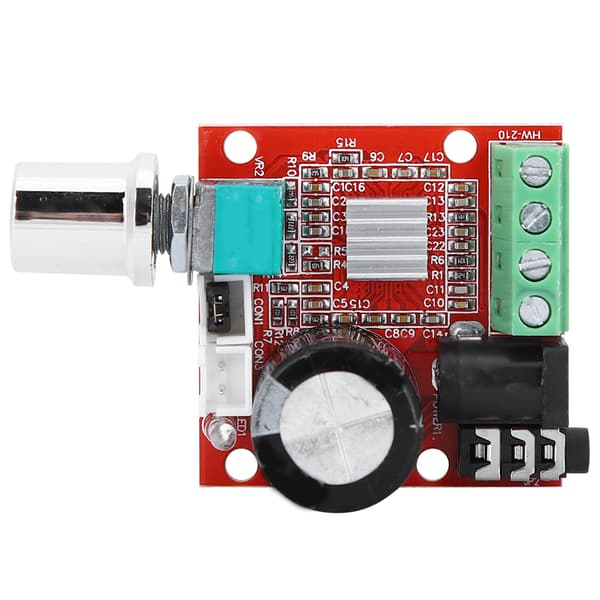 PAM8610 Digital Mini Stereo Audio Forstærker Board Modul 8V-12V DC Volumen Potentiometer