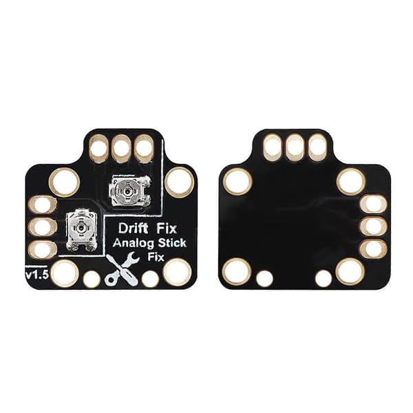 Til PS5/Xbox One-controller Analog stick Drift Fix Mod Nulstil tommelfingerstick Black
