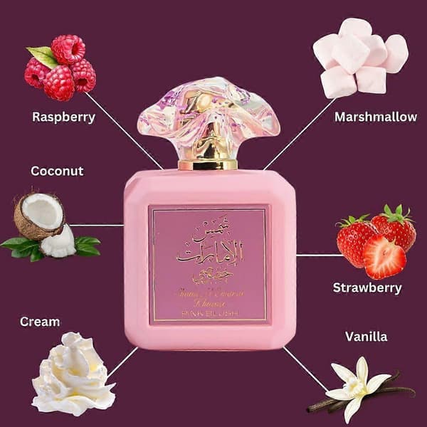 【BQ】Arabisk parfym Pink Cotton Candy Blush Damparfym 100ml Pink