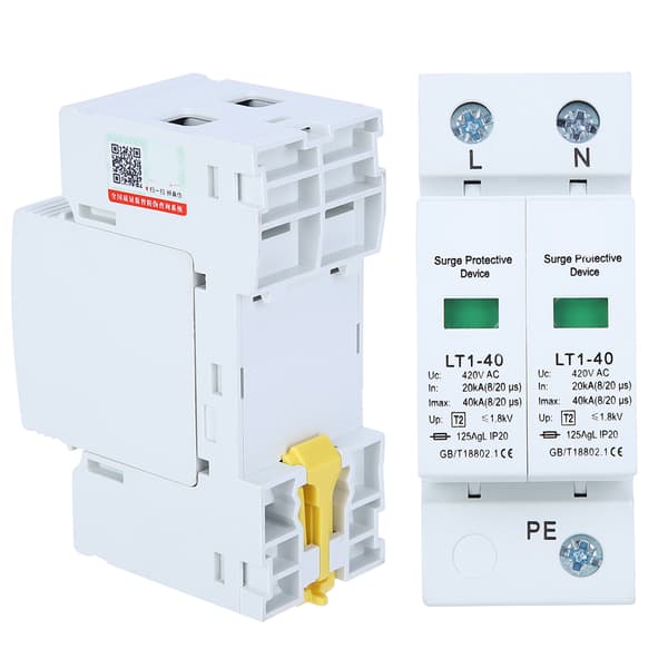 Överspänningsskydd Vit Arc Modul 2P LT140 40ka AntiThunder Modulära Apparater
