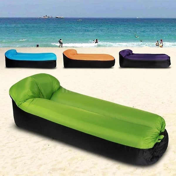 Voksen strand lounge stol hurtig sammenleggbar camping sovepose Vanntett oppblåsbar sofa bag Lazy Camping soveposer Air Bed