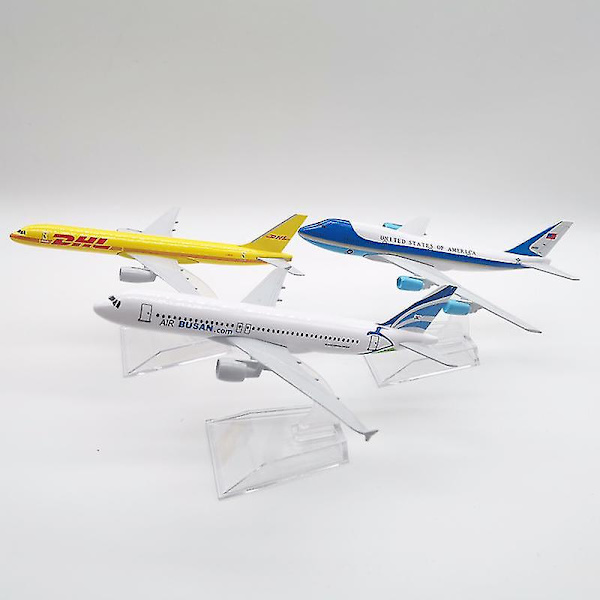 Hhcx-airlines Boeing 747 A038 Boein787 Aircraft Model Simulation 16 Cm Alloy Christmas Toy Gift For Kids COCA