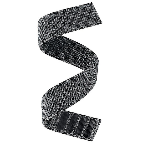 26mm 22mm 20mm Hook Loop Nylon Strap For -garmin Fenix 6 6x Watch Band Wristband Gray 22mm