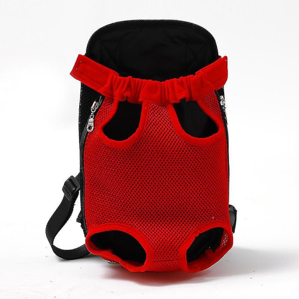 Pet Carrier Hunde Rygsæk Taske Justerbar Pet Front Cat Hunde Carrier Rygsæk Rejsetaske Purple