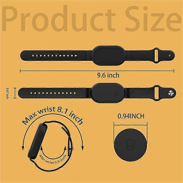 Vattentätt silikonarmband kompatibelt med Samsung Galaxy SmartTag 2 Bluetooth Tracker skyddsfodral Black
