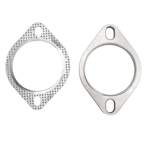 2 Bolter 3 tommers Eksosflens Tilkoblingssett Metalllegering Universal for Eksos Downpipe Catback Headers