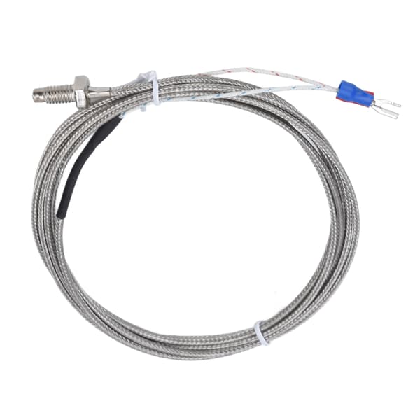 K Typ Termoelement Jordad Skärmad Kabel Temperatursensor Skruvprob 0‑450℃ WRNT‑01