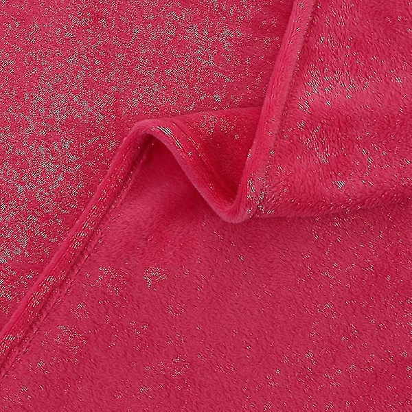 Täckefilt Mikrofiberflanell Mjuka filtar för bäddsoffor till soffa Ultravarma för alla årstider Gratis frakt Xinda Rose Red 100*150cm
