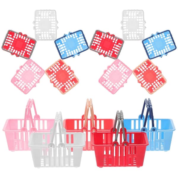 【BQ】Minikurv i assorterede farver til opbevaring 15 stk