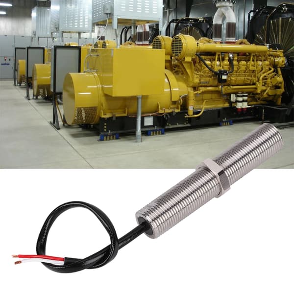 MSP6724 Hastighetssensor i stål RPM Pickup 3/4-16UNF Gjenge Generator Tilbehør