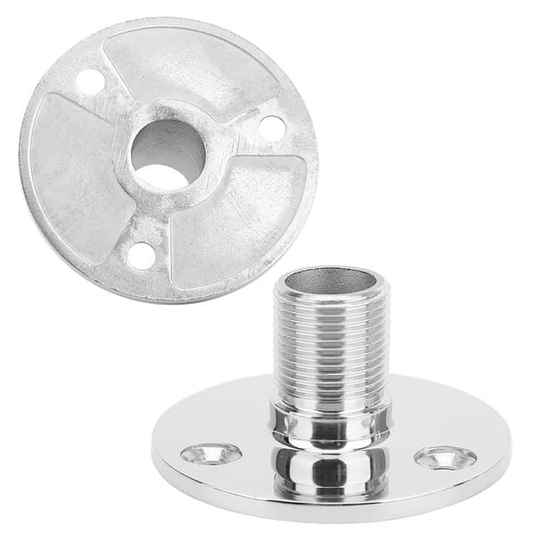 Marine Antenne Base Mount 316 rustfrit stål Han Gevind Antenne Base Bådtilbehør