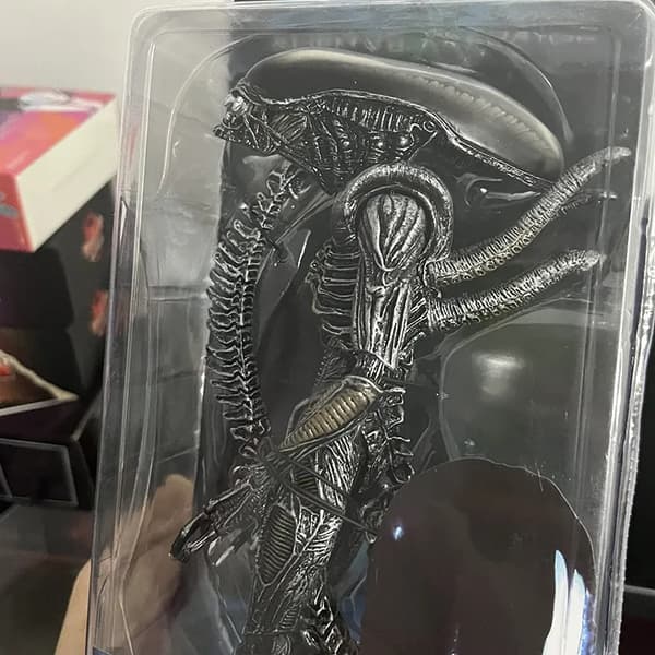 【BQ】NECA Grid Warrior Xenomorph Alien Figur Alien vs Predator Actionfigur Samlermodell Leker Julebursdagsgave Warrior