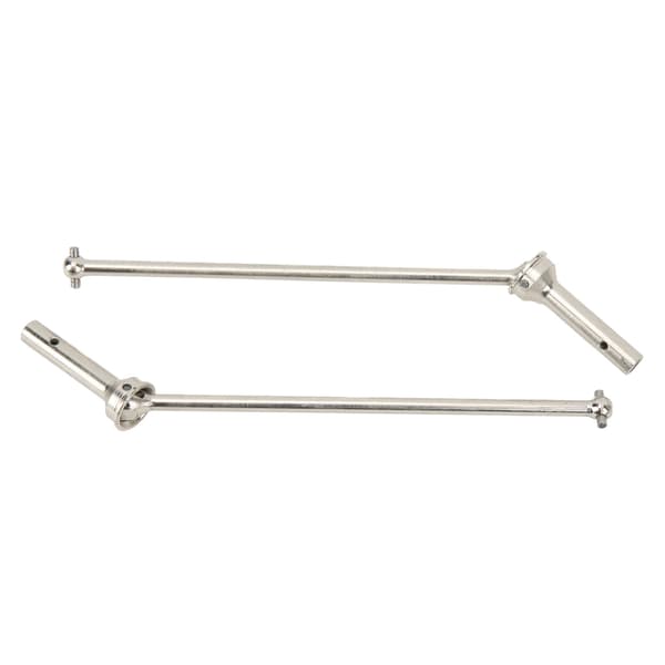 2 STK 185 mm Stål CVD Drivaksler til ARRMA 1/7 1/8 RC Biler Sølv