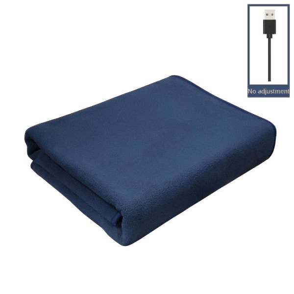 5v enkellagers värmefilt USB Elektrisk filt för flera ändamål för att hålla värmen Sjal Cover Benfilt Ingen temperaturkontroll
