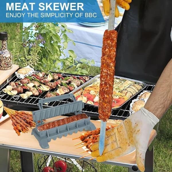 Kebabpresse - Bærbar - Genanvendelig - Til grill