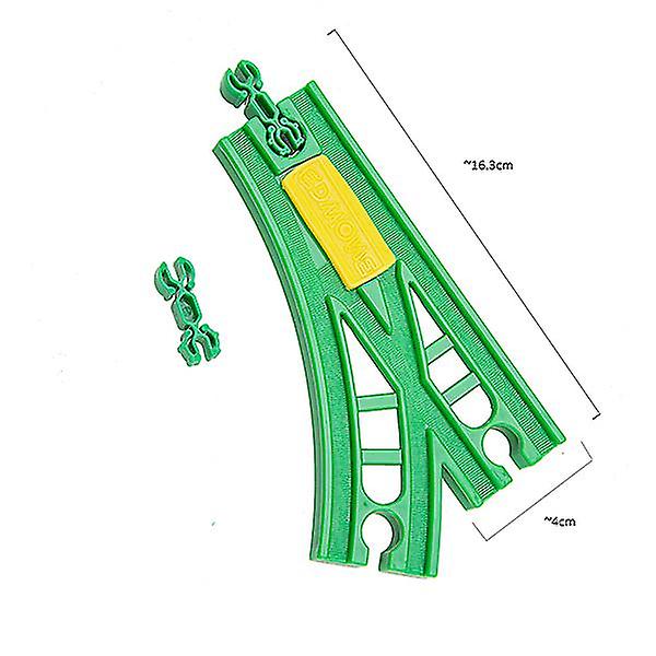 Hhcx-tbkjoys Tretogspor Jernbanetilbehør Alle typer trespor Variant Komponent Pedagogiske leker GREEN TRACK A