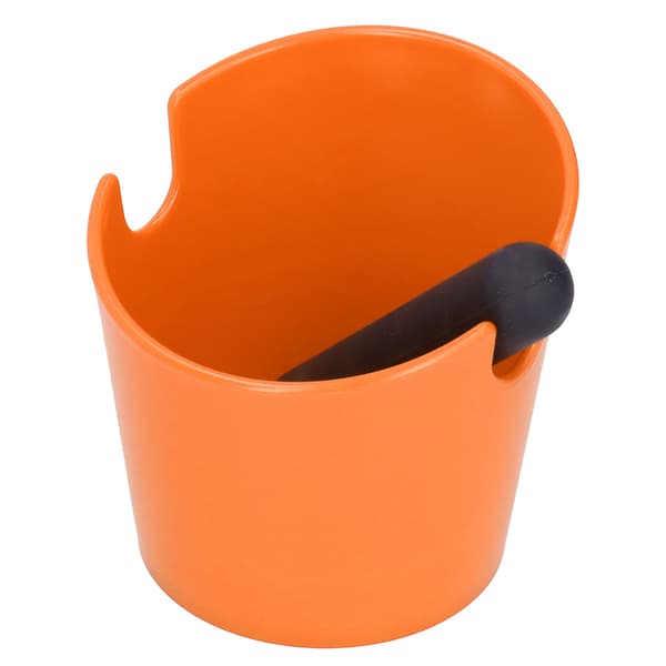 Halkfri Orange Kaffesumpslåda Behållare för Kaffesump
