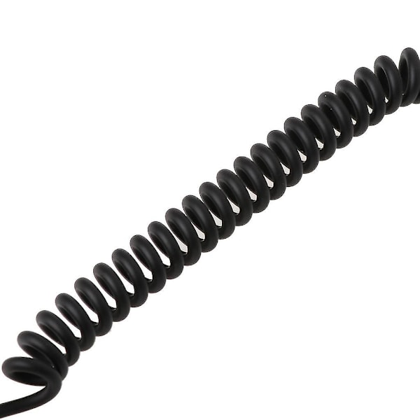 90 grader retvinklet 3,5 mm jack han til han fjeder Stereo Audio Car Aux kabel
