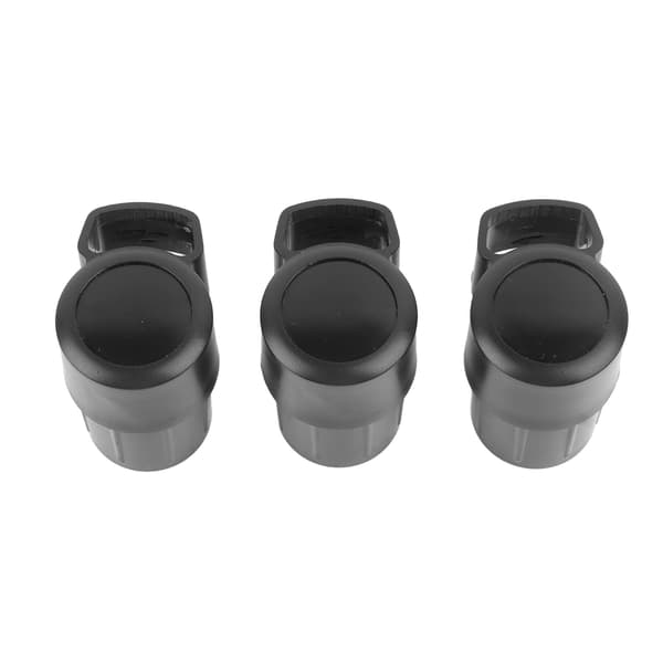 3 stk. B Flat Altsaksofonplugger ABS Plast Endestykker Bøyd Hals Beskyttelse Instrumentdeler