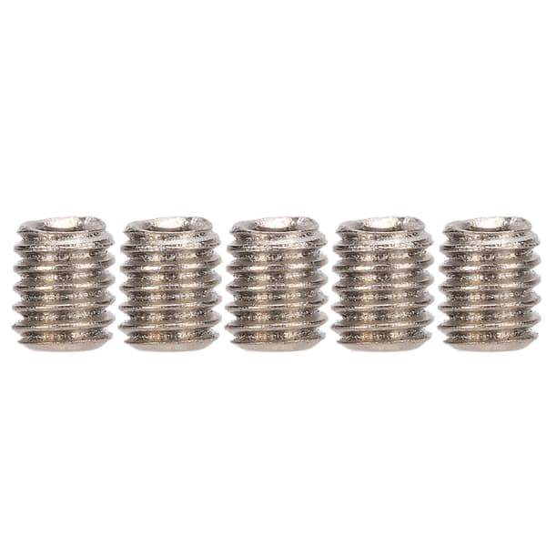 50 stk. Settskrue A2‑70 Rustfritt stål Grub Skruer Sortimentsett Maskinvare Festemidler Sett M2.5x3