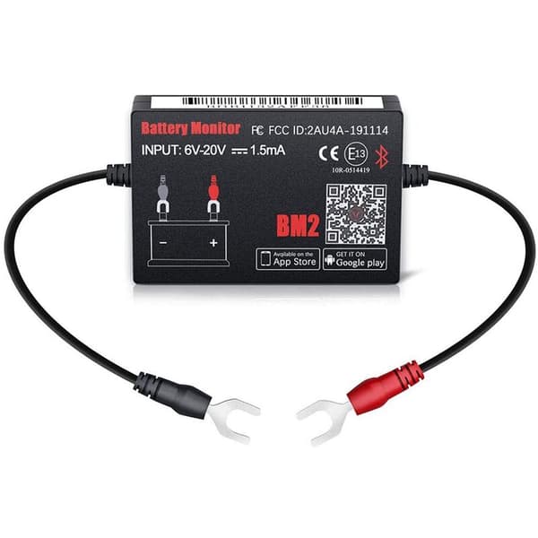 【BQ】BM2 12V Bluetooth Batterimonitor Bilbatterianalysator Test Batteridiagnostikkverktøy for Android IOS