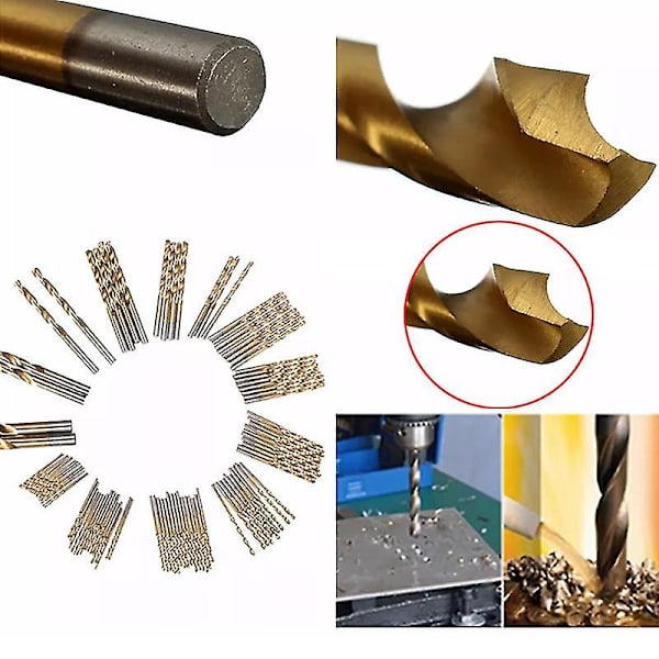 Hss Metriska Borrkronor Borrning Metall Set För Stål Trä Plast