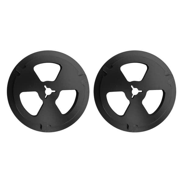 1 par 1/4 tomme NAB-nav optisk akseladapter poleret aluminiumsbase spole til spole båndåbner til Studer ReVox til DENON sort