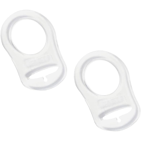 2 Stk Silikonering Adapter, Sutteclips Adapter, til Sut