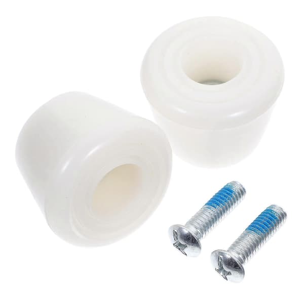 【BQ】4 stk. rulleskøjtebremseklods rulleskøjtebremseklods bremsebakkeholder White