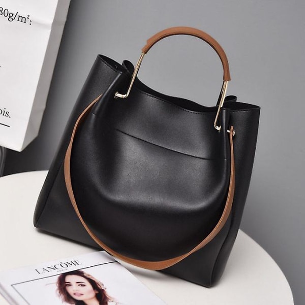 Læder håndtasker Håndtasker Dame Messenger Bag Big Tote