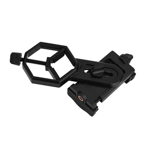 Adapter for montering av telefonholder for kikkert og monokular