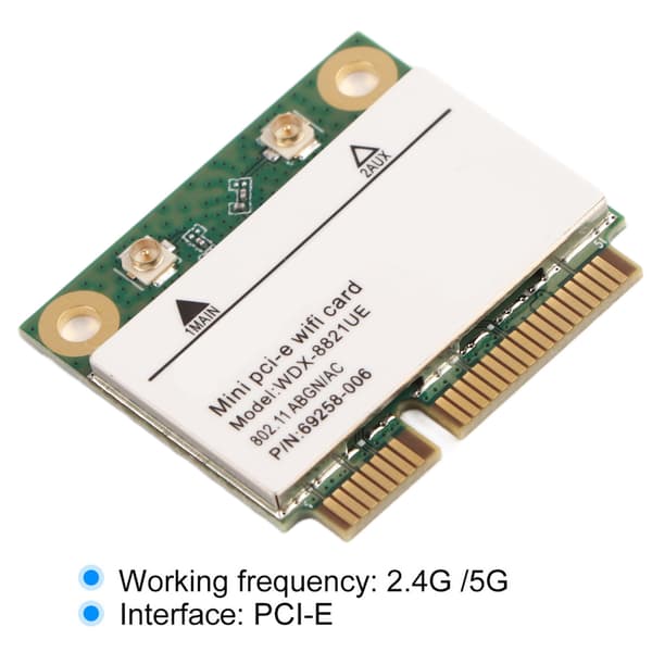 433 Mbps Dual Band Mini PCI-E Trådløst Kort