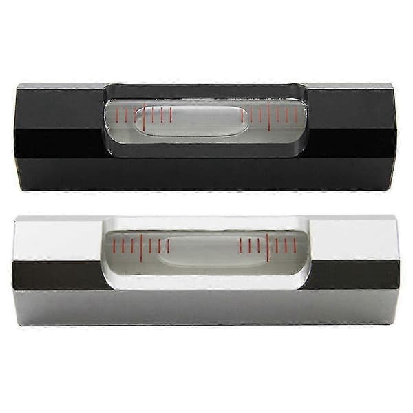 【BQ】0,02 mm/til M Højpræcisionsvaterpas Højpræcisionsnivellering Præcisionsmåling Silver