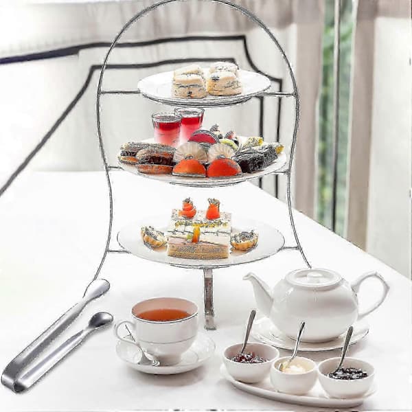 12 stycken sockertänger istänger i rostfritt stål mini serveringstänger (silver, 4,3 tum) - MXBC silver