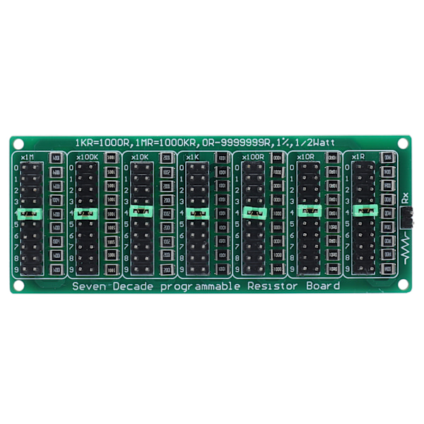 Programmerbart Modstandskort 0R‑9999999R Justerbart Modstandsmodul AC200V til Eksperiment