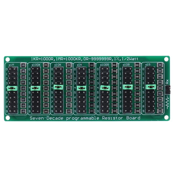 Programmerbart motstandsbrett 0R‑9999999R Justerbar motstandsmodul AC200V for eksperiment