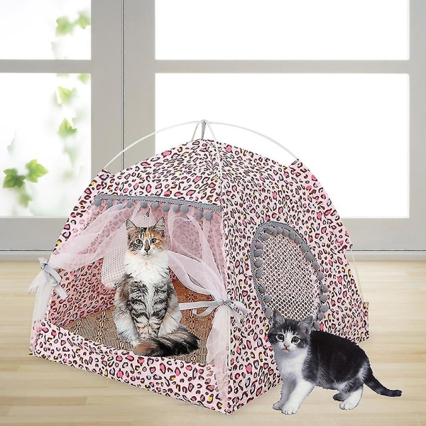 Universal Cat Teltta Cat House Suljettu Comfort Teltta Lattialla Lemmikkieläinten pentukotitarvikkeet XL 02 Harmaa XL 02 Gray