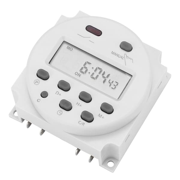 CN101A DC 12V Mini LCD Digital Mikrocomputer Kontrol Strøm Timer Switch