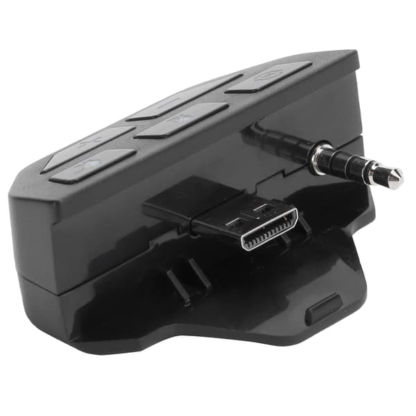 Headset Adapter Controller Lydadapter Hodetelefonkonverter for Xbox One Trådløs Gamepad Svart