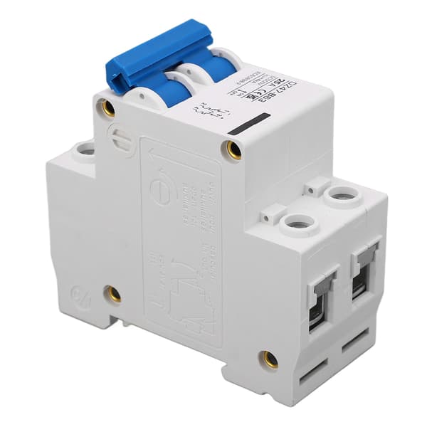 2P DC Miniature Strømafbryder B Type 25A DIN Skinne Solcelleanlæg DC 500V