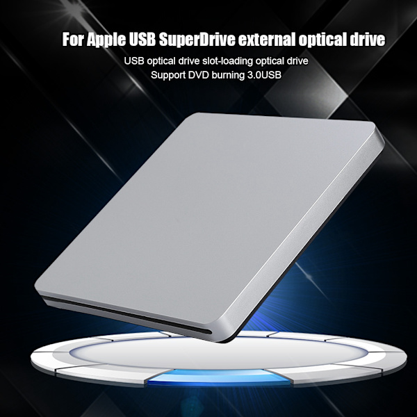 USB 3.0 Ekstern Slot Load DVD Brænder CD Drev til Mac Windows
